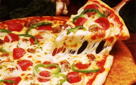 And yes, also pizza.