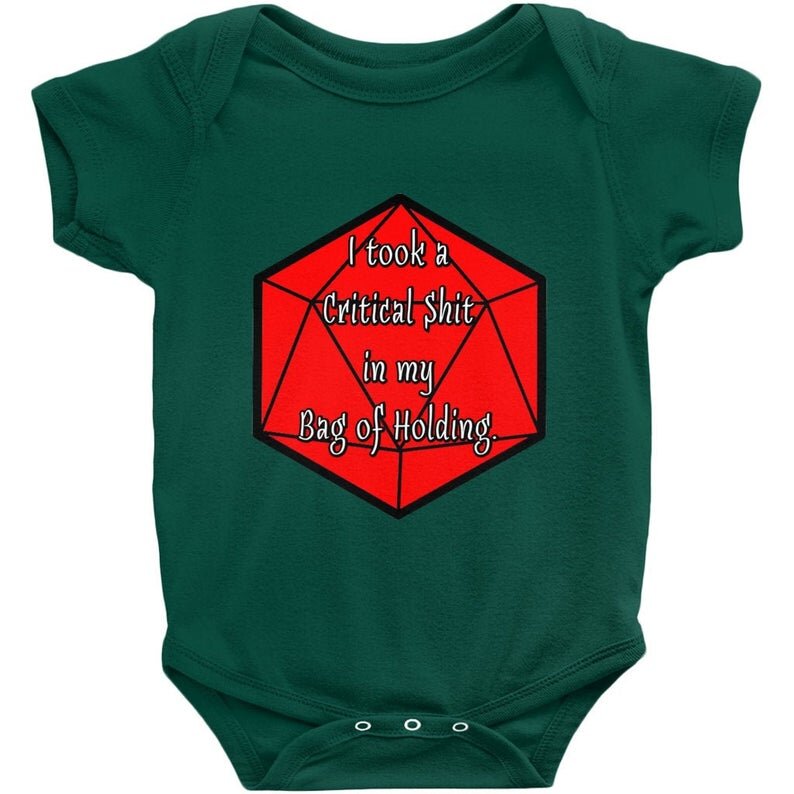 I Took a Dump Stat in My Bag of Holding. Caverns & Creatures Onesie