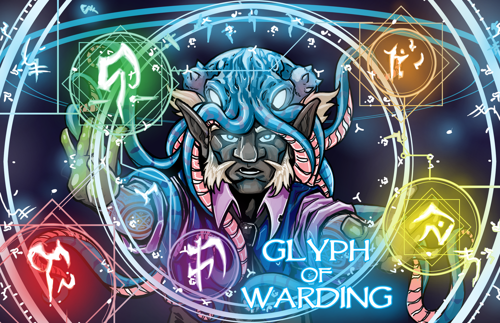 Glyph of Warding 5e The Last Ward on Home Defense — Caverns & Creatures