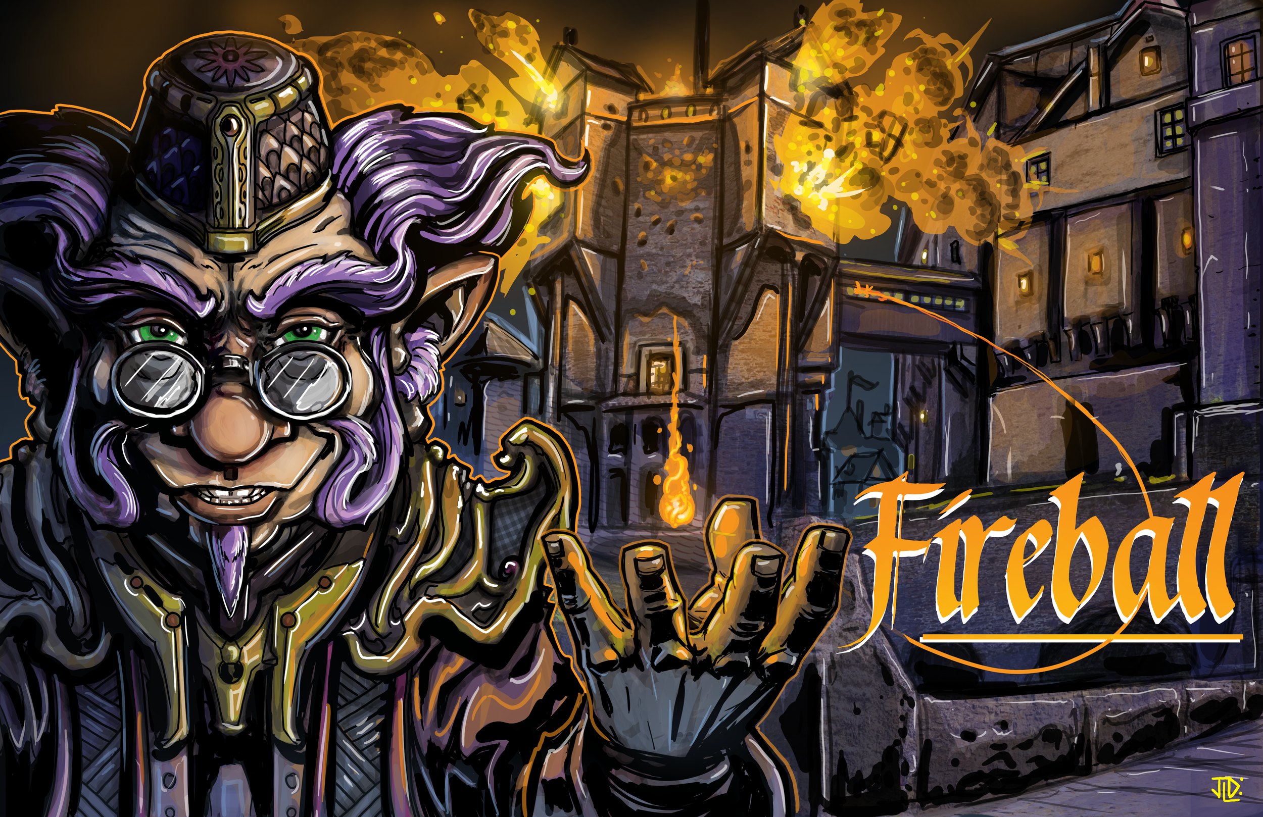 Fireball Fifth Fireball 5e: It’s What You Went to Wizard School For — Caverns & Creatures
