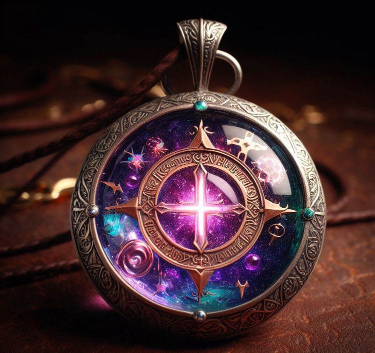 Dungeons & Dragons Jewelry -  Periapt of Wound Closure
