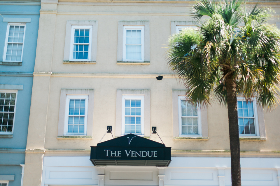 The Vendue Hotel in historic Charleston, South Carolina