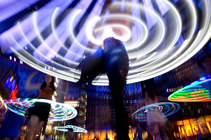 flashmob in poTSdamer platz, berlin