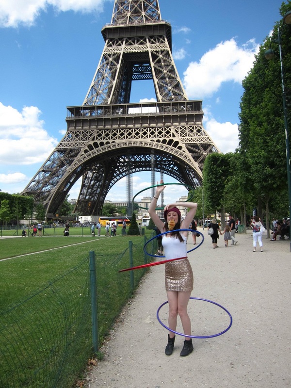 WITH BERET AND CROISSANT, PARIS