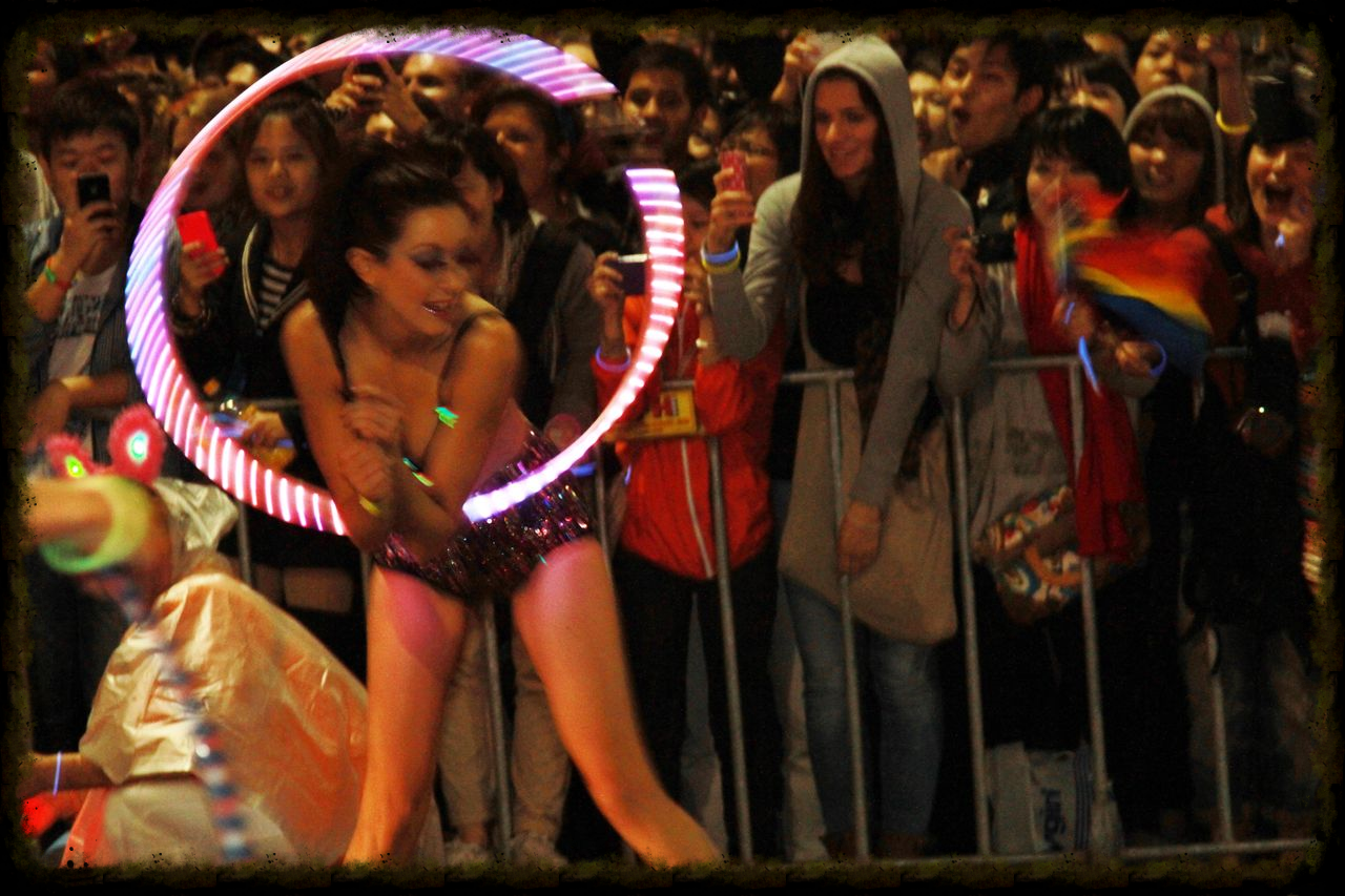 in the Sydney Mardi Gras parade