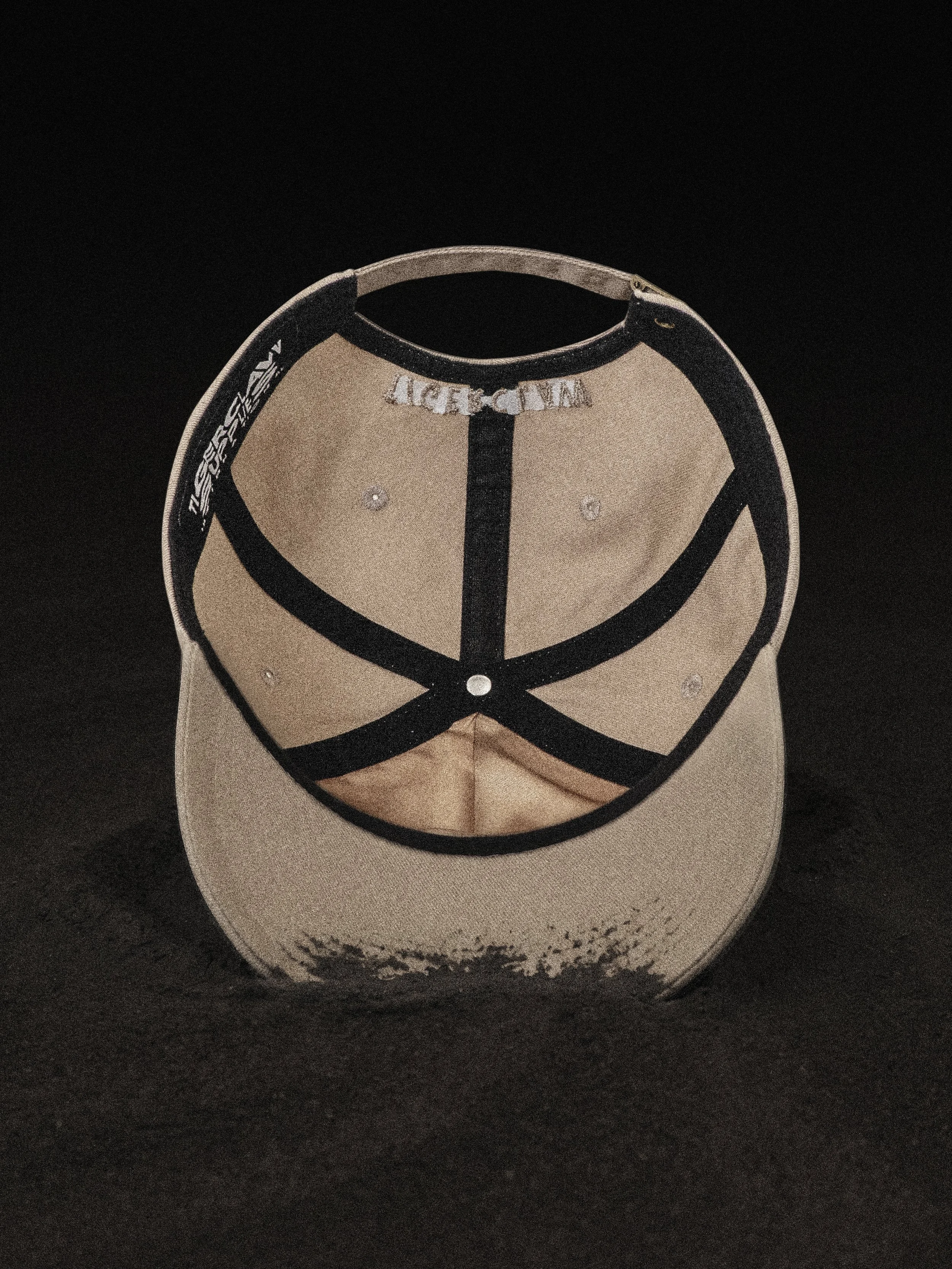 tigerclaw Classic Sand Tiger Strapback – Interior Construction Detail