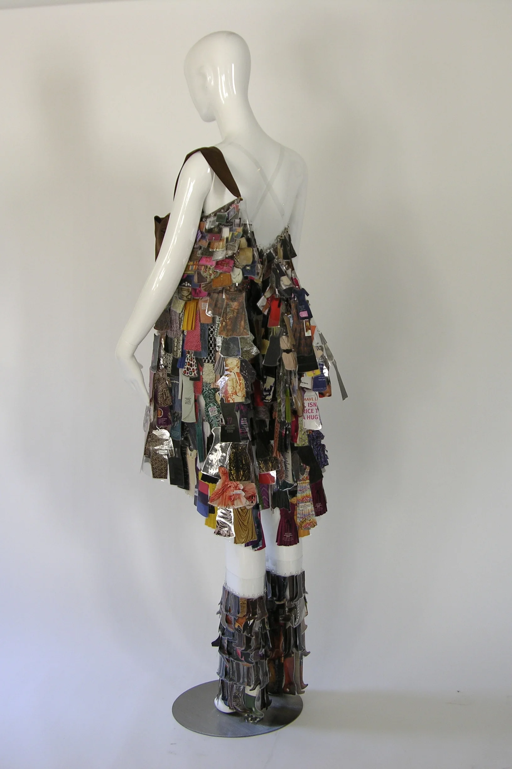 The Meta Outfit: Dress Dress, Boots Boots, and Bag Bag