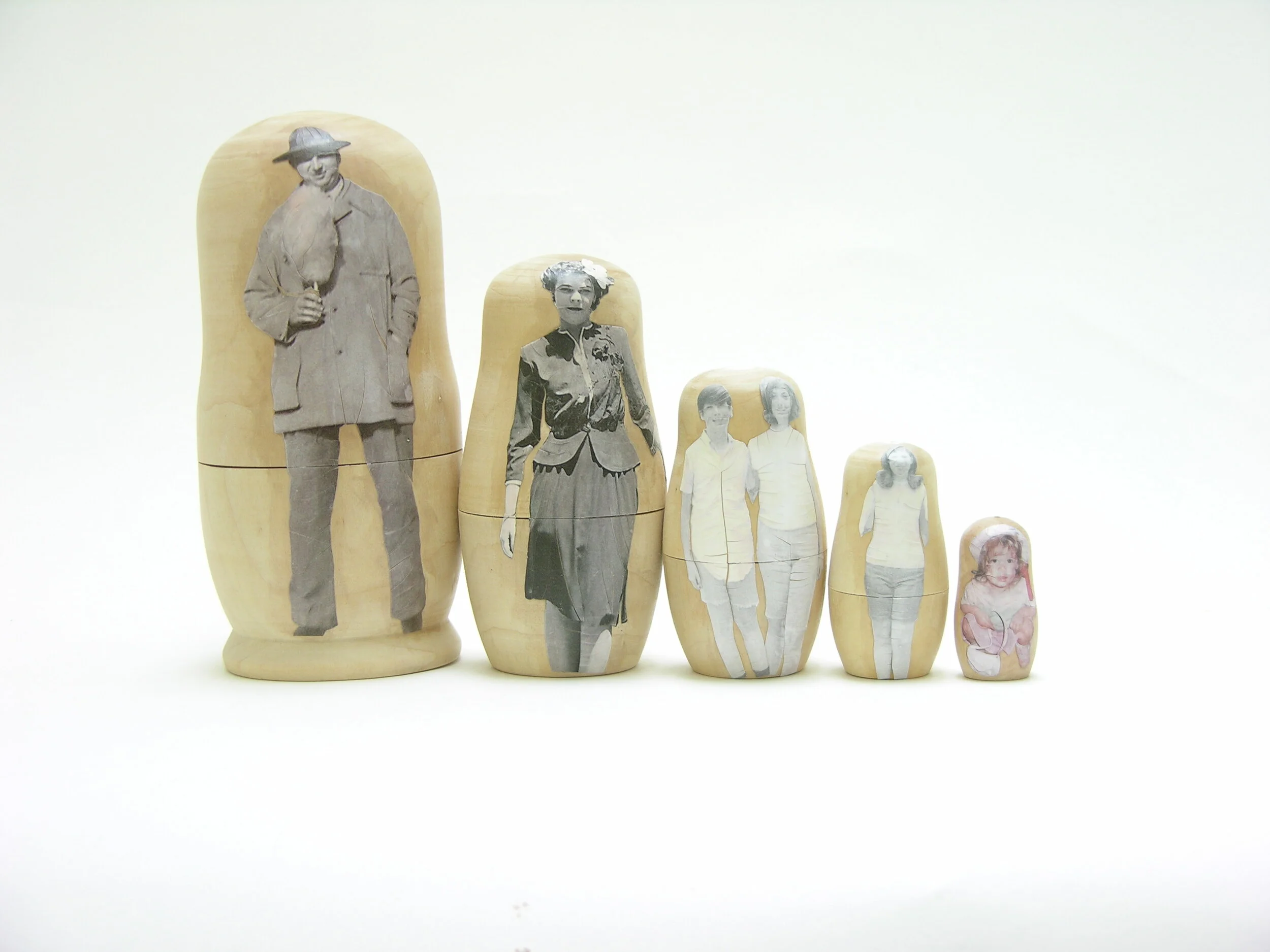 custom nesting dolls family