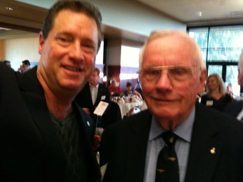 David Meerman Scott and Neil Armstrong
