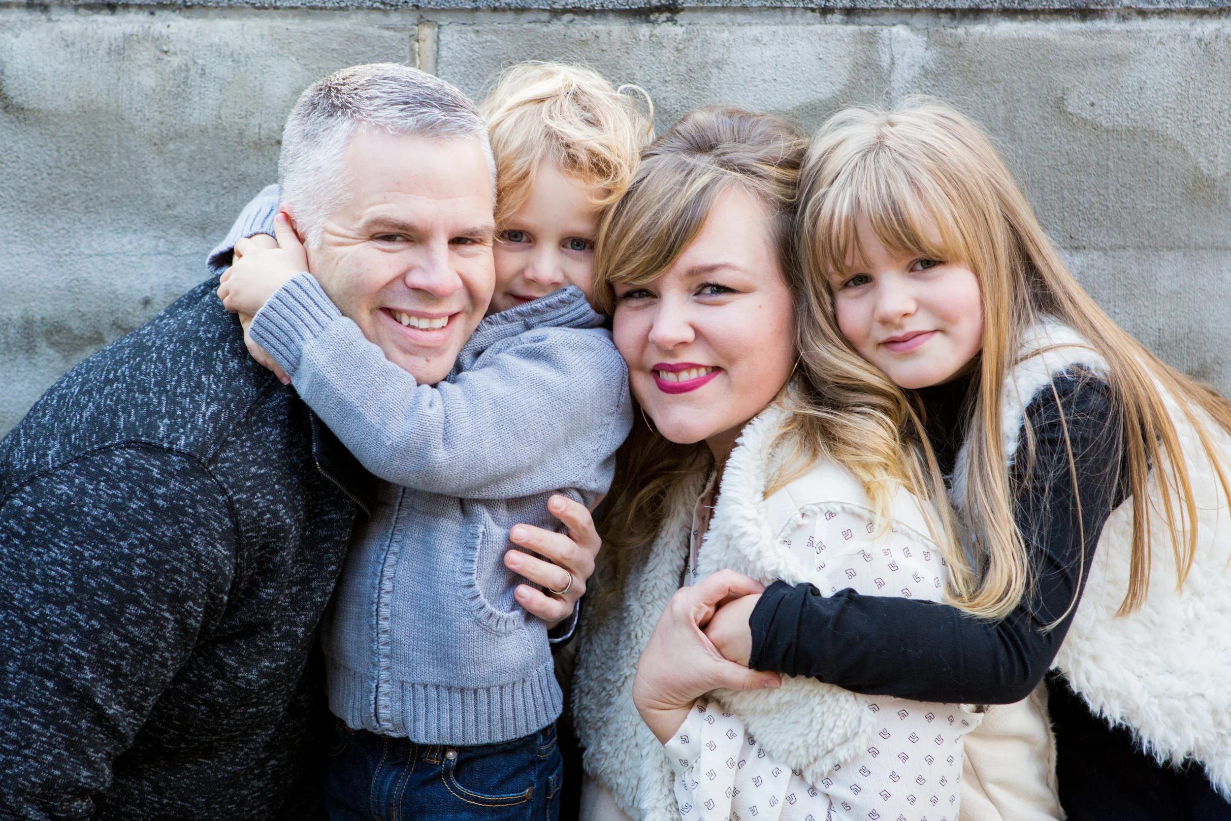 My family - taken by my beautiful and talented friend, Liz, from It's Still Life by Liz Willson.