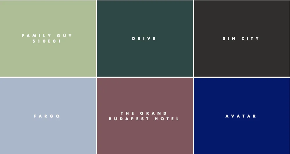 Colours of Motion