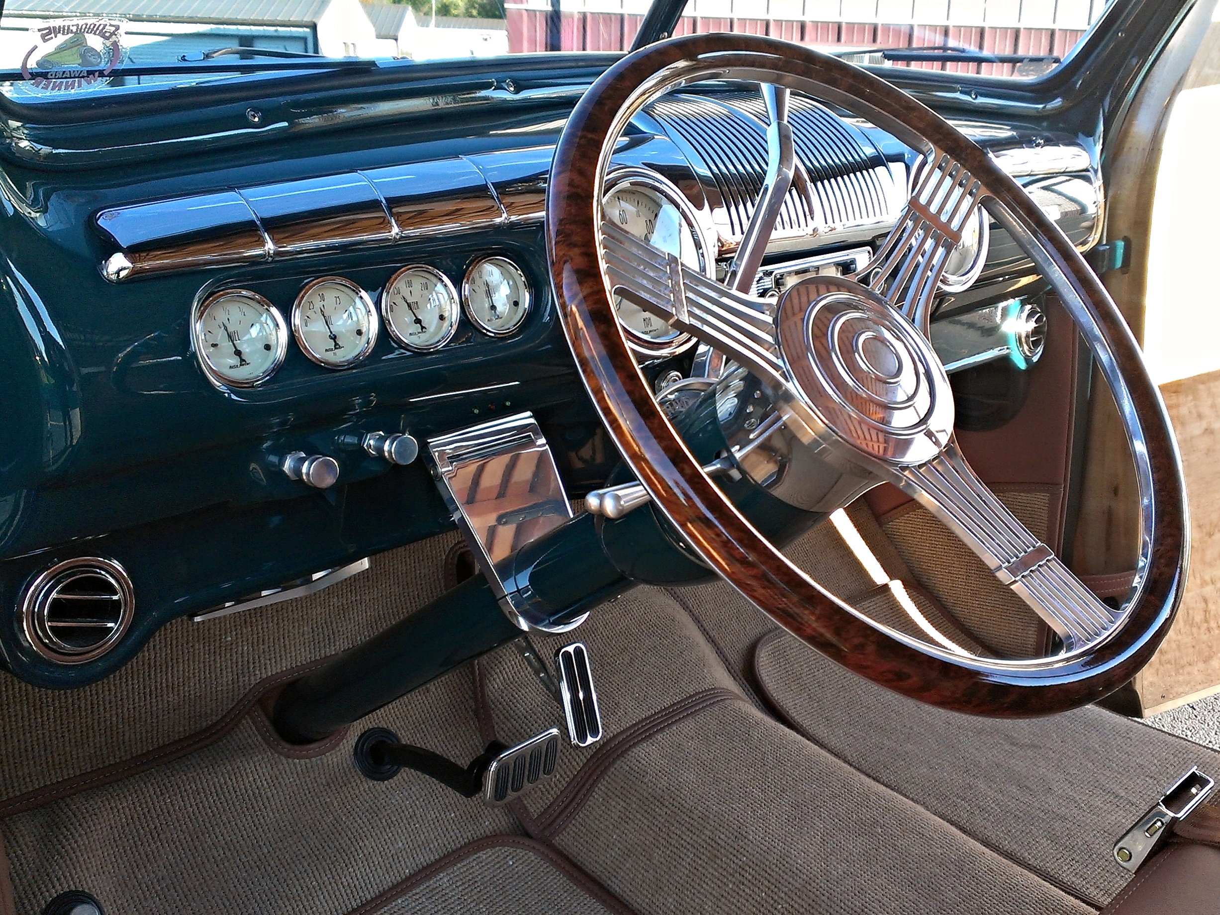 1942 Woody Wagon Interior