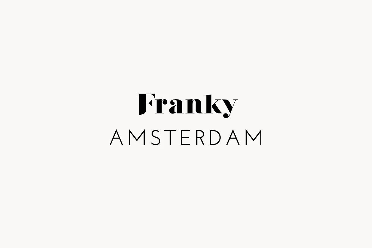 Franky Amsterdam Logo, Logo design, Franky Amsterdam