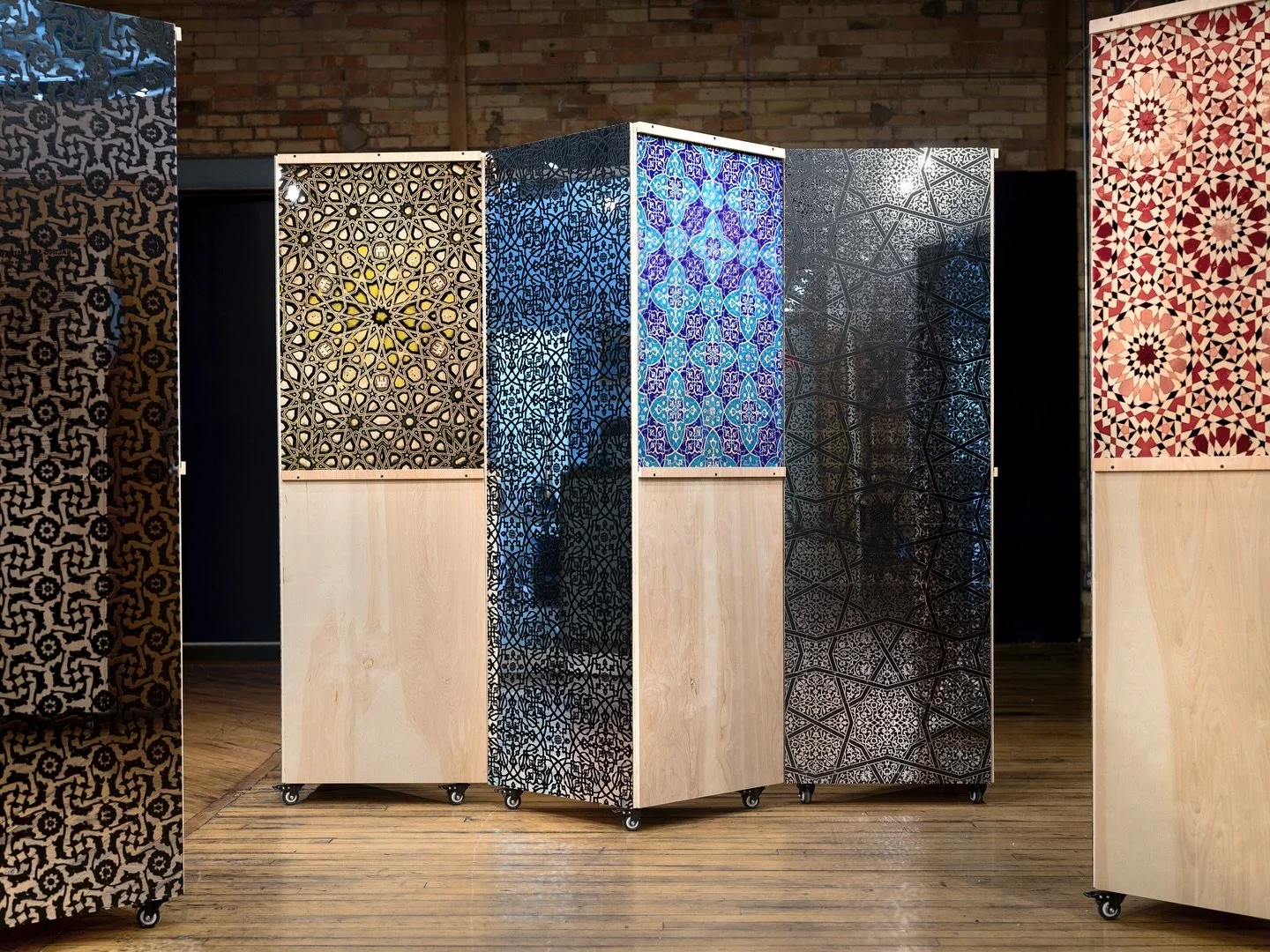 Thank you to everyone who joined the opening of Tracing Symmetries last night. A full room, generous conversations, and so much warmth.

I&rsquo;ll be back at the @urbanspacegallery this Sat, Jan 31 after the Geometry Tile Workshop&mdash;stop by from