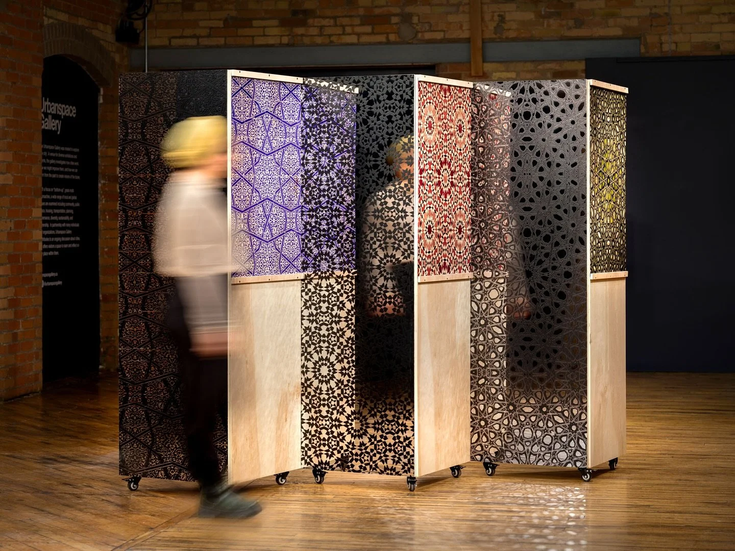 Thanks to @azuremagazine for including 𝙏𝙧𝙖𝙘𝙞𝙣𝙜 𝙎𝙮𝙢𝙢𝙚𝙩𝙧𝙞𝙚𝙨 among their favourites from @designtofestival 2026. 

This exhibition traces the enduring rhythms of Islamic geometry &mdash; how forms travel, transform, and make space for n