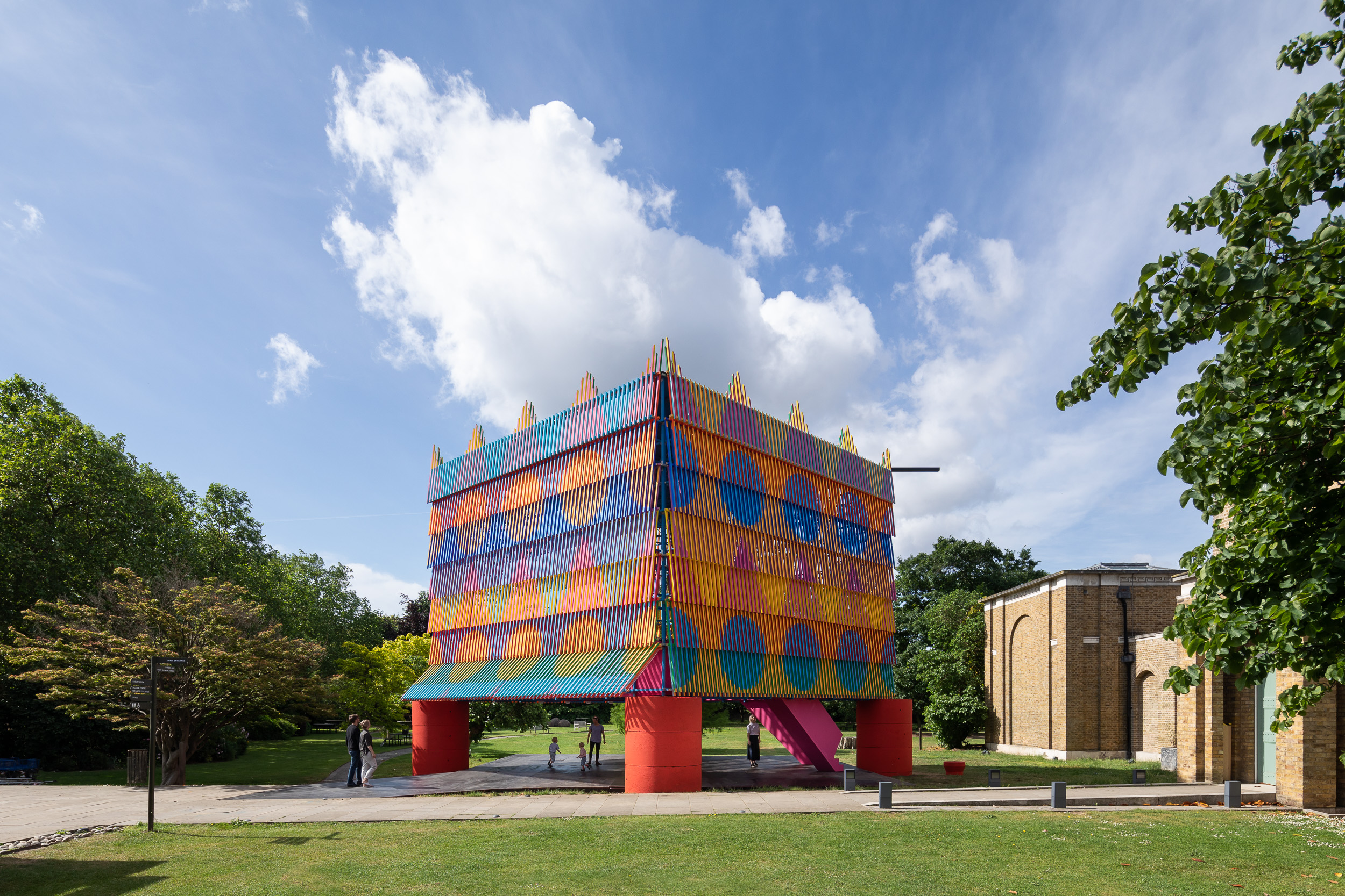  The Colour Palace at Dulwich Picture Gallery | Yinka Ilori &amp; Pricegore 