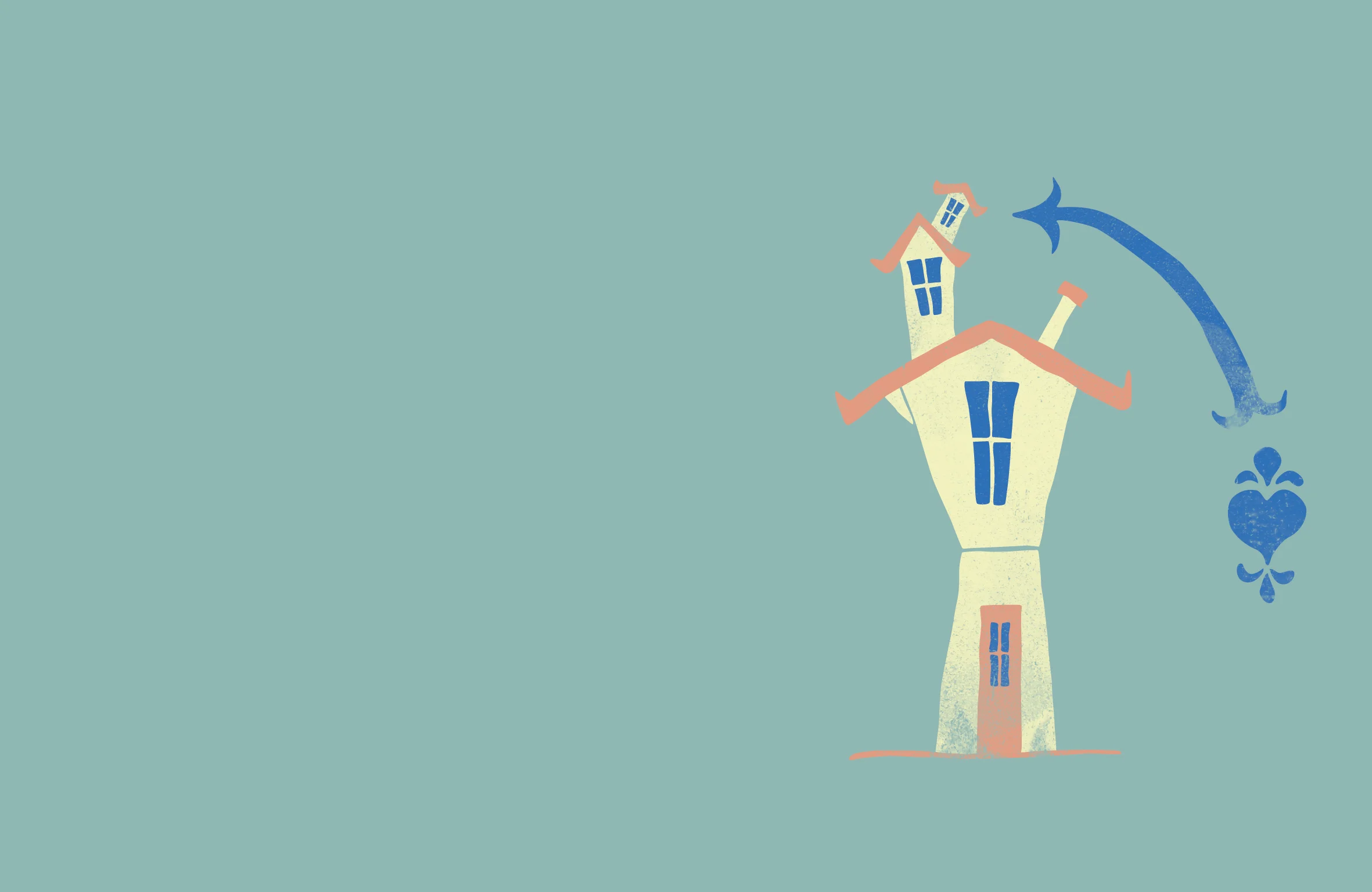"DOING IT RIGHT MEANS SETTING ASIDE A SPECIAL SPACE AT HOME."