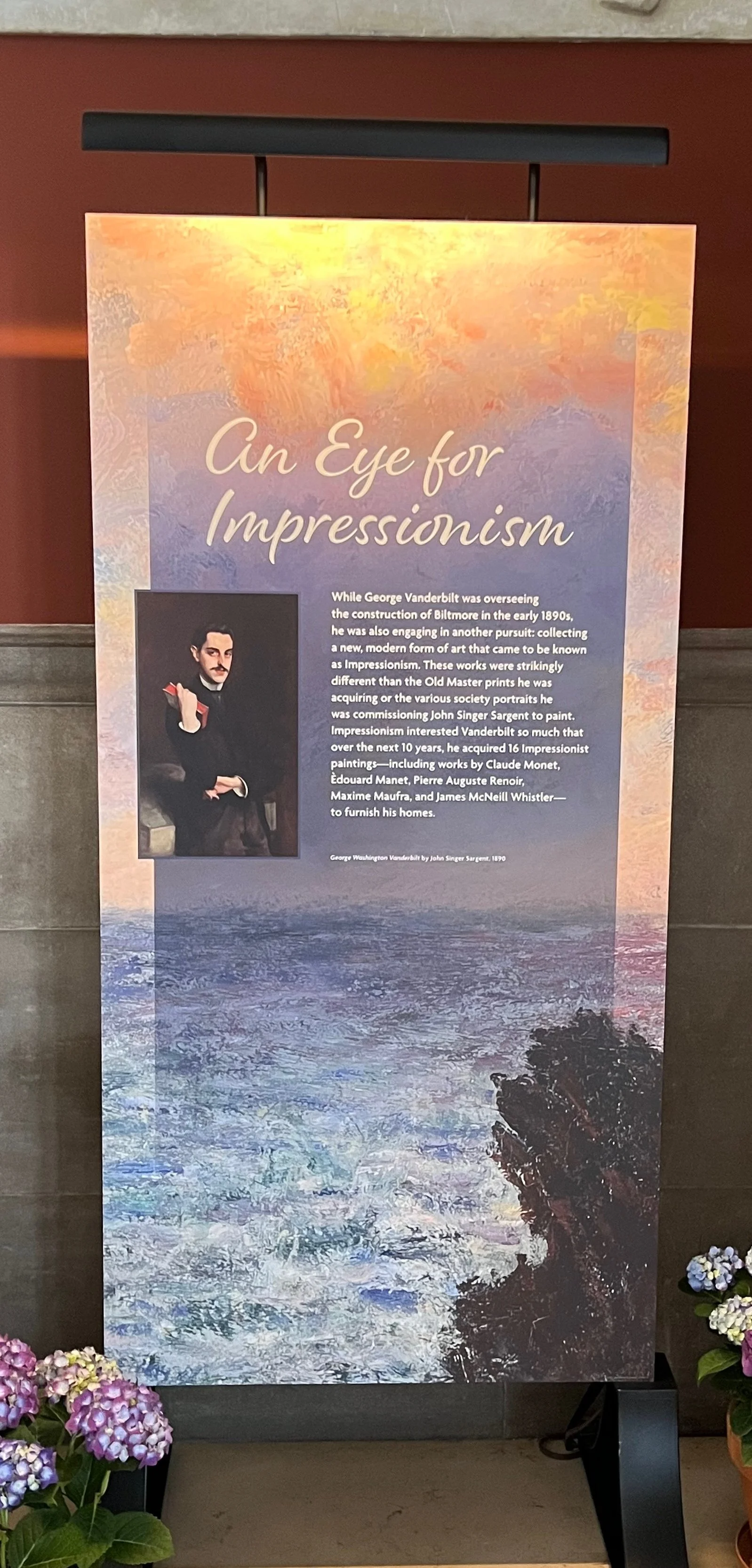 BILTMORE MONET: AN EYE FOR IMPRESSIONISM PANEL