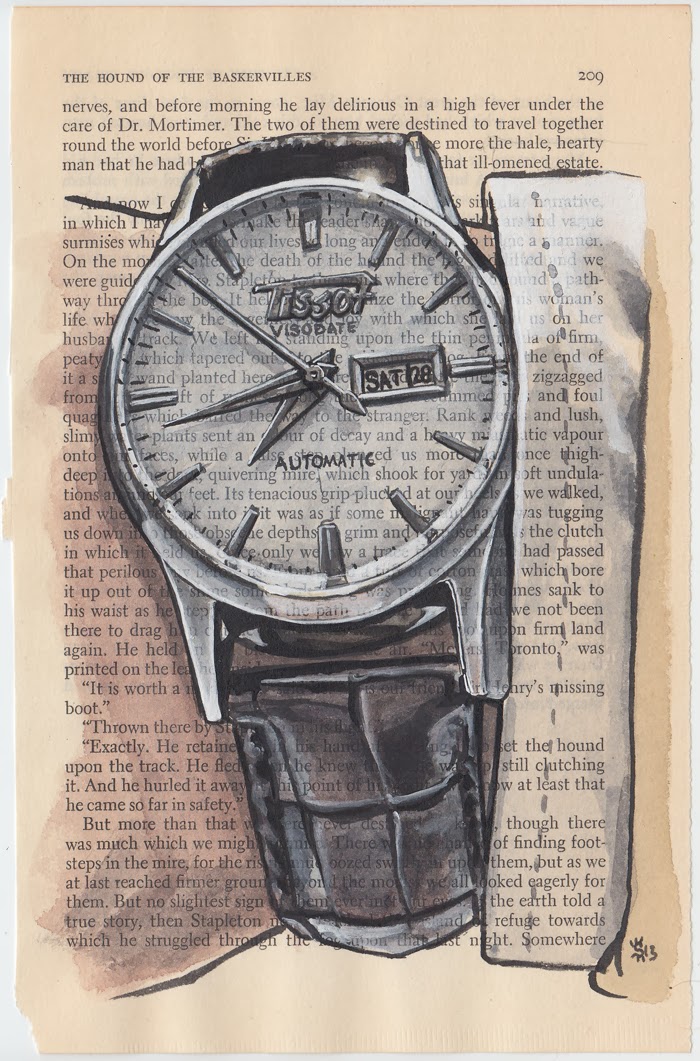 Dapper-Lou-Interview-Ave-Menswear-Illustrator-Matthew-Miller-Sunflower-Man-100 Watches Project- Tissot Visodate.jpg