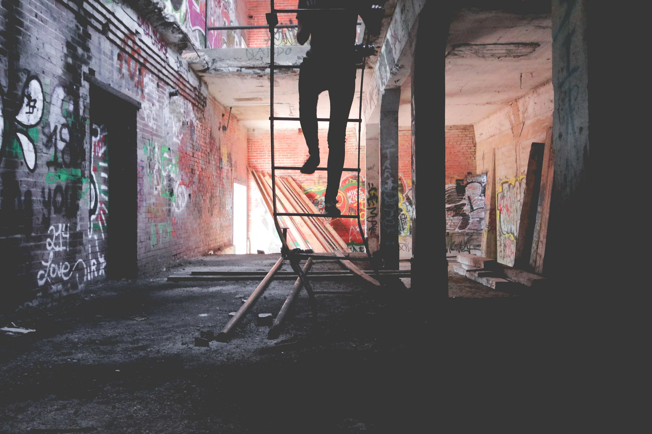 Abandoned Building Graffiti