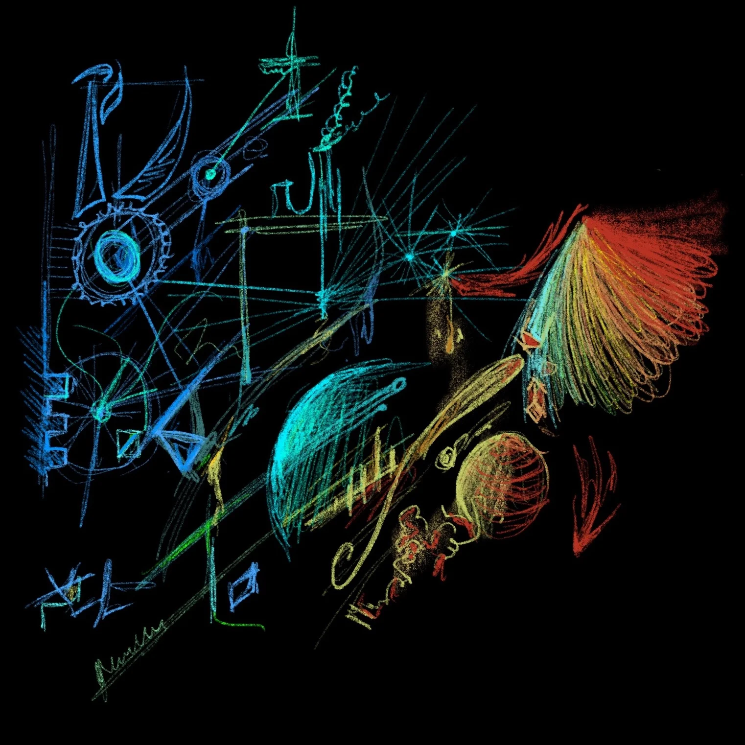 abstract neon pencil.jpg