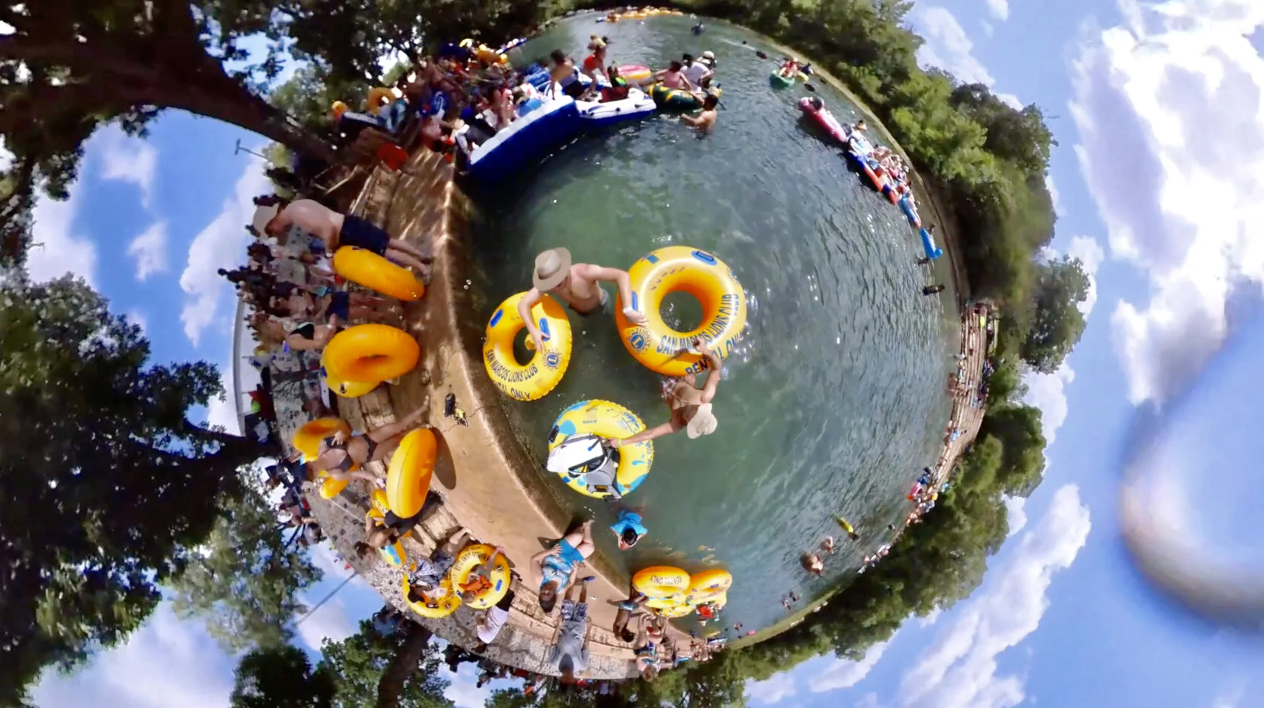 Tubing in 360º