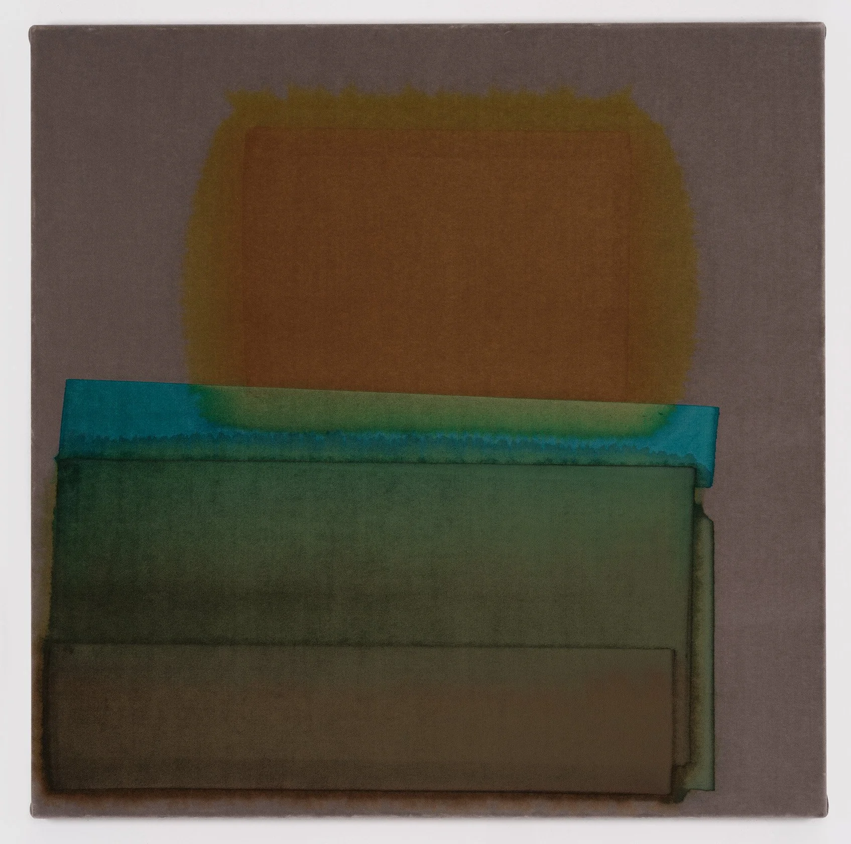   Shining  80 × 80 cm. 2023 painted velvet 