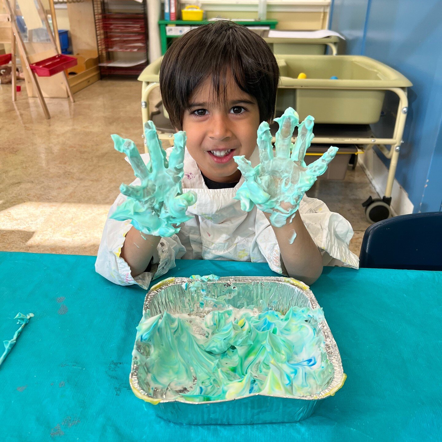 Getting our hands dirty and loving it! What a great way to spend the morning and learn at playschool!

Make sure your kids get their spot, the Tuesday/Thursday class still has openings, and there are a few 5-day spots still open.

Registration for 20