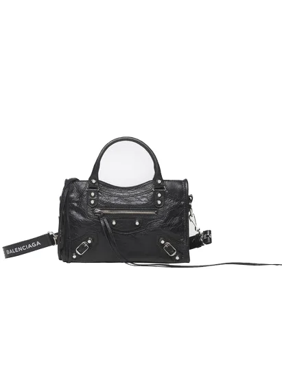 Balenciaga Mini City Logo Bag