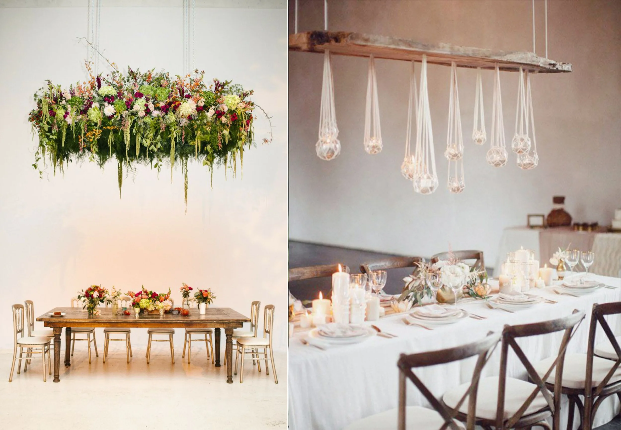 Left: Becca Heuer Photography Right: Love Is A Big Deal (see more from this wedding here )