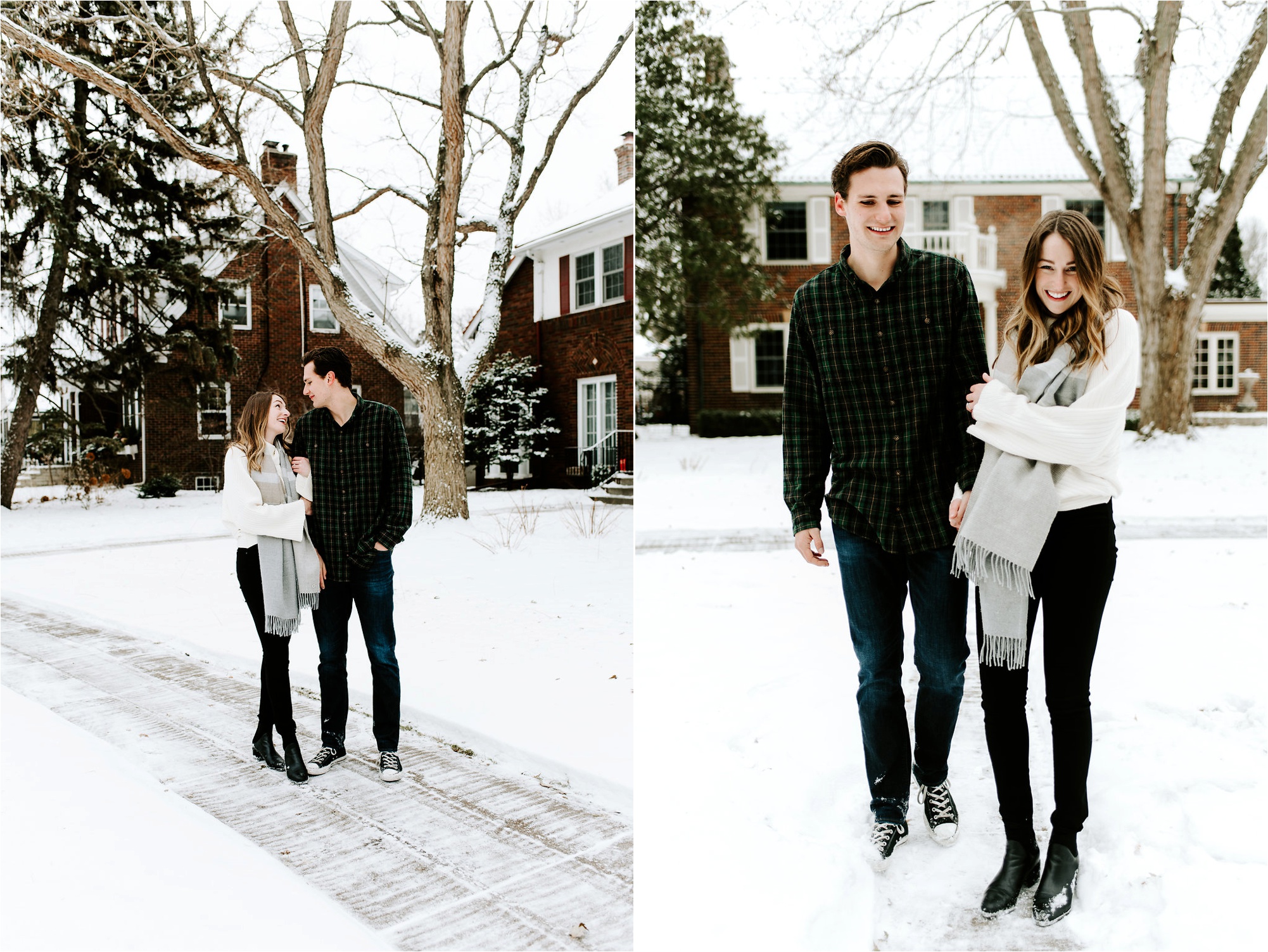 Winter St Paul Engagement Session