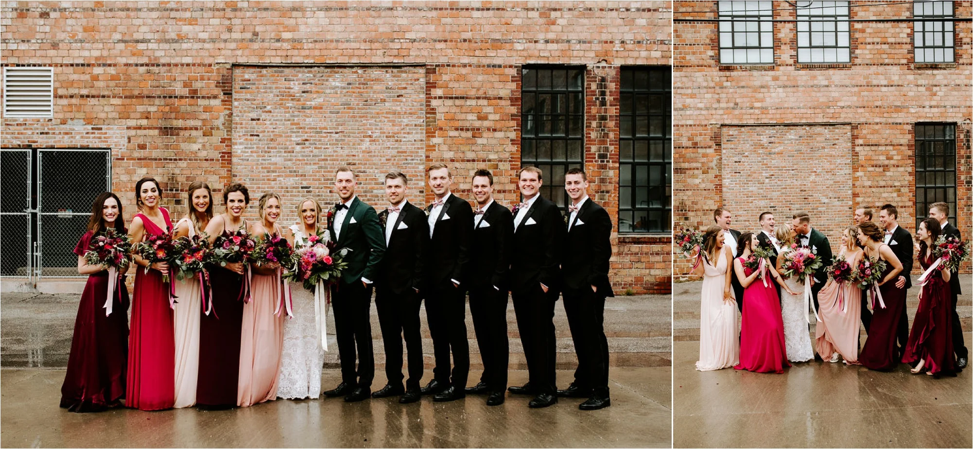 Wooly's + Des Moines Art Center Rose Garden Wedding Bri and Joe — Ali