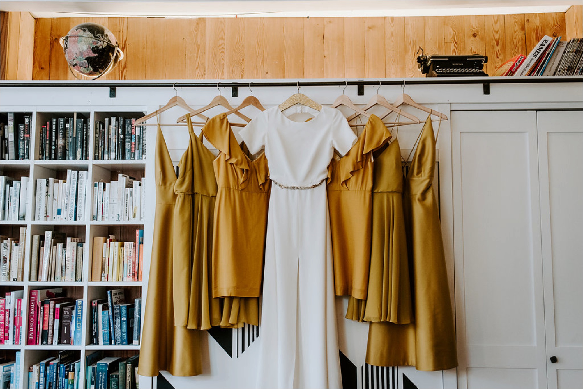  yellow bridesmaid dresses  