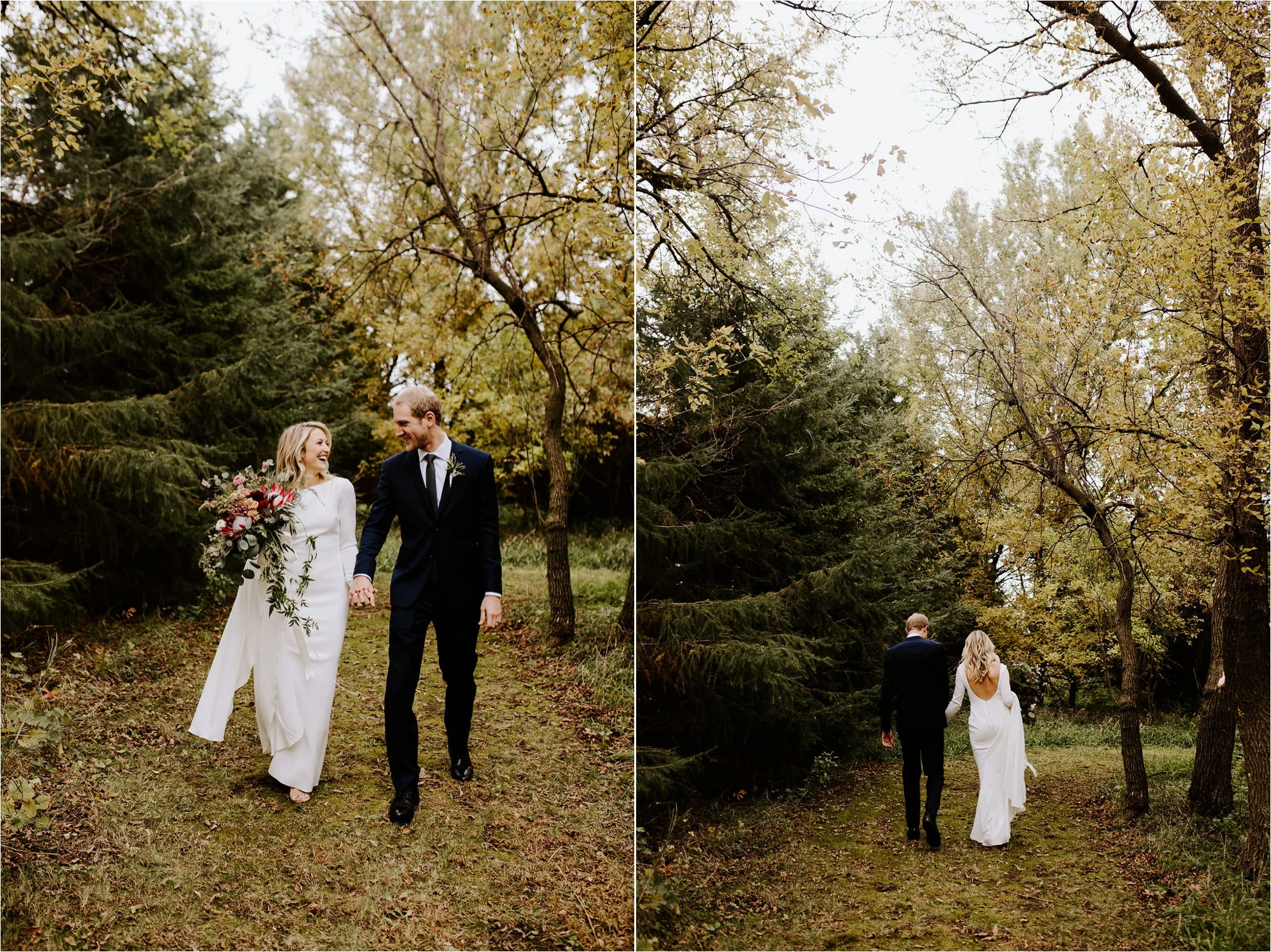 Outdoor Minnesota Family Farm Associate Wedding Brittany and Aaron