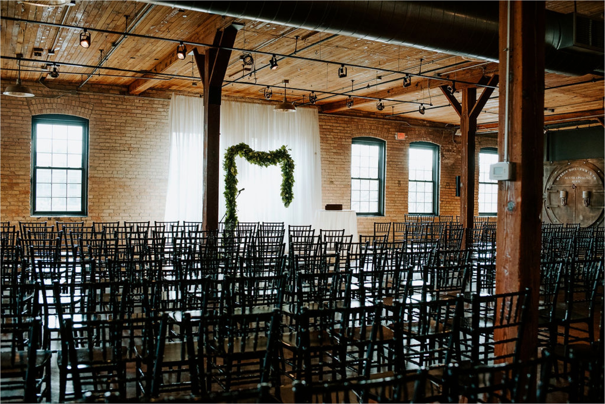 solar arts building wedding ceremony minneapolis