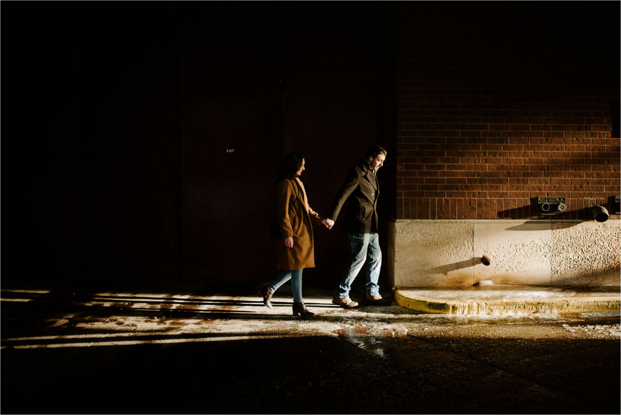  downtown st paul engagement photographer  