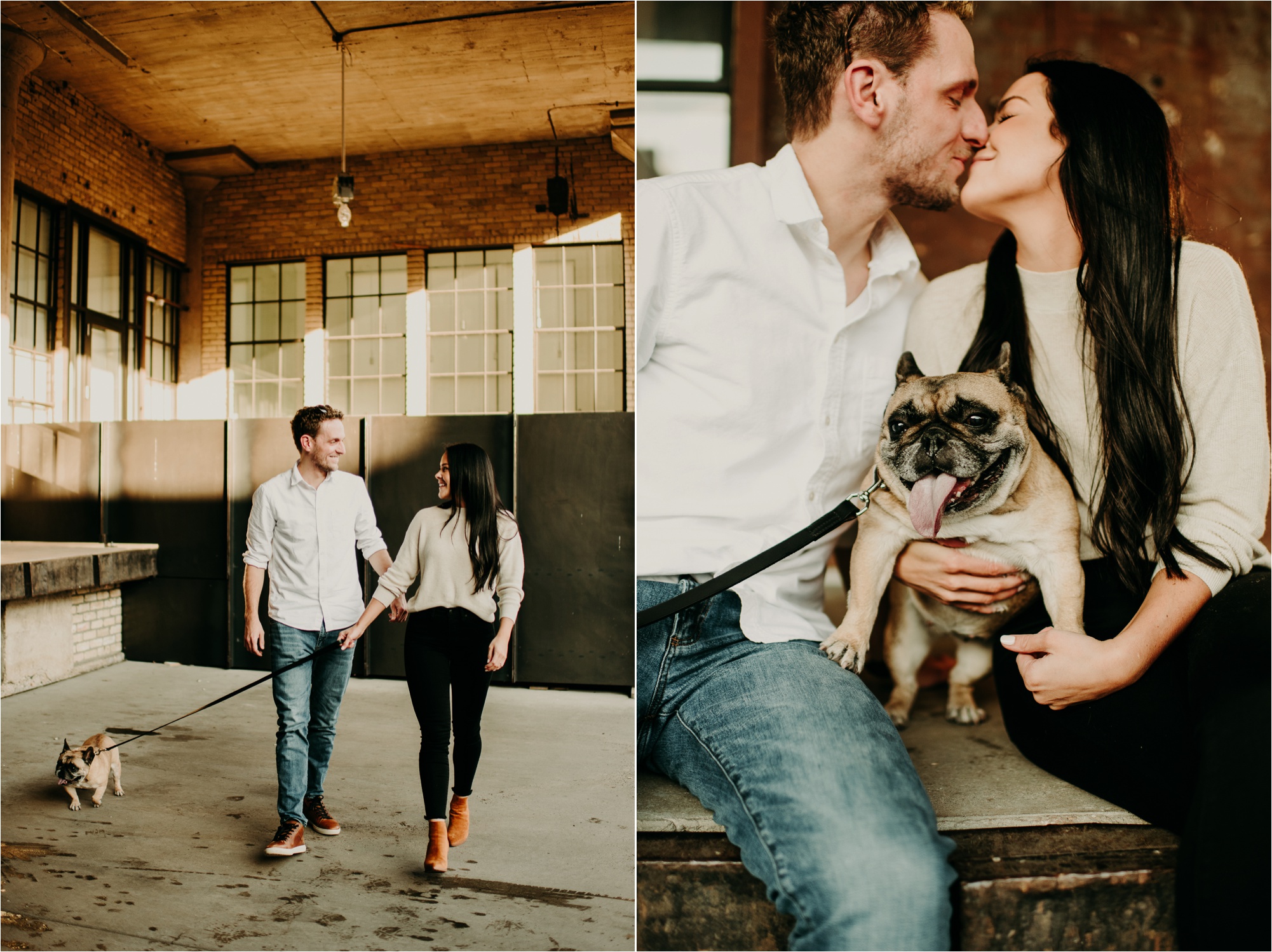  north loop minneapolis engagement session ali leigh photo  