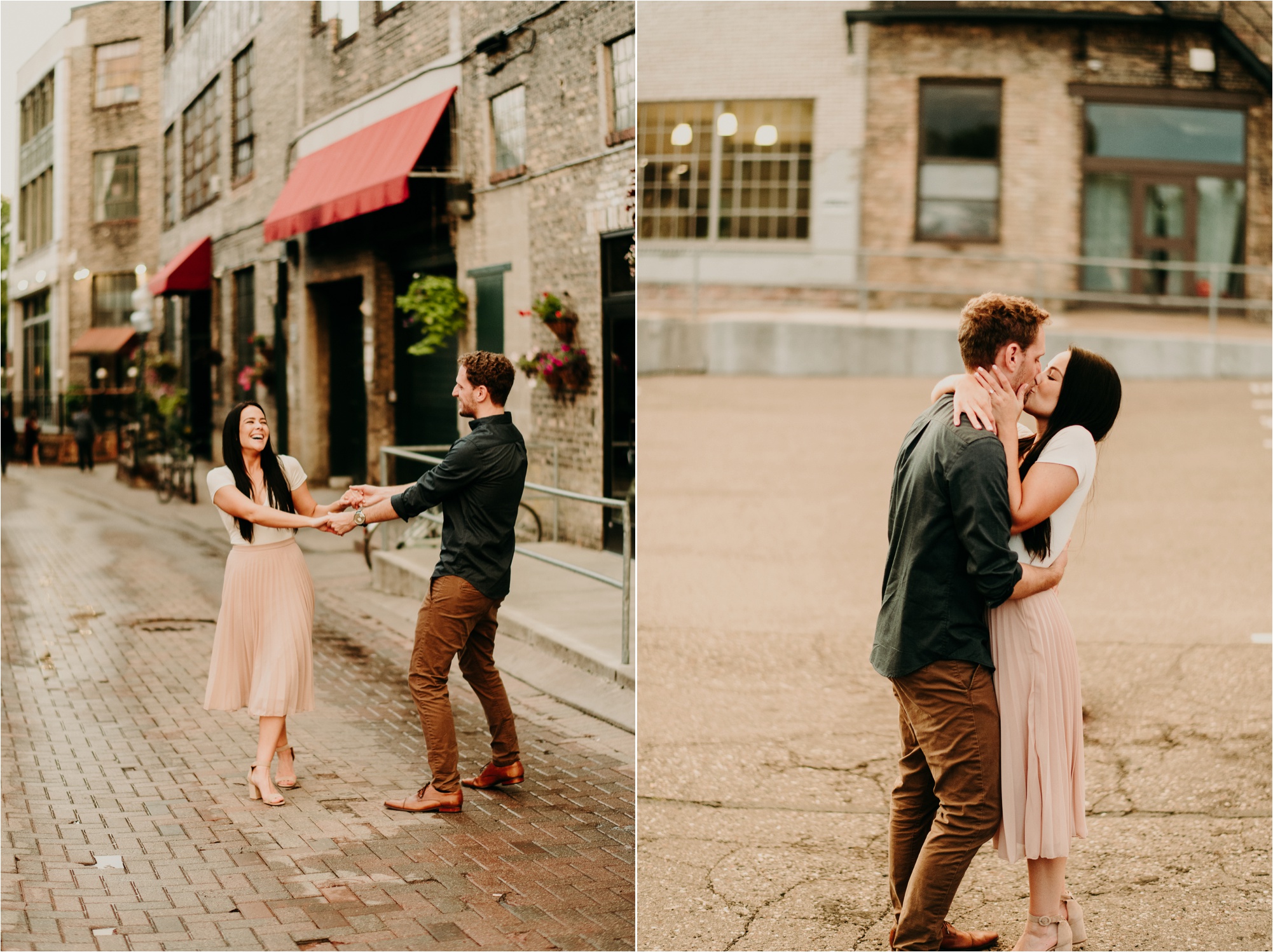  loring park minneapolis engagement session 