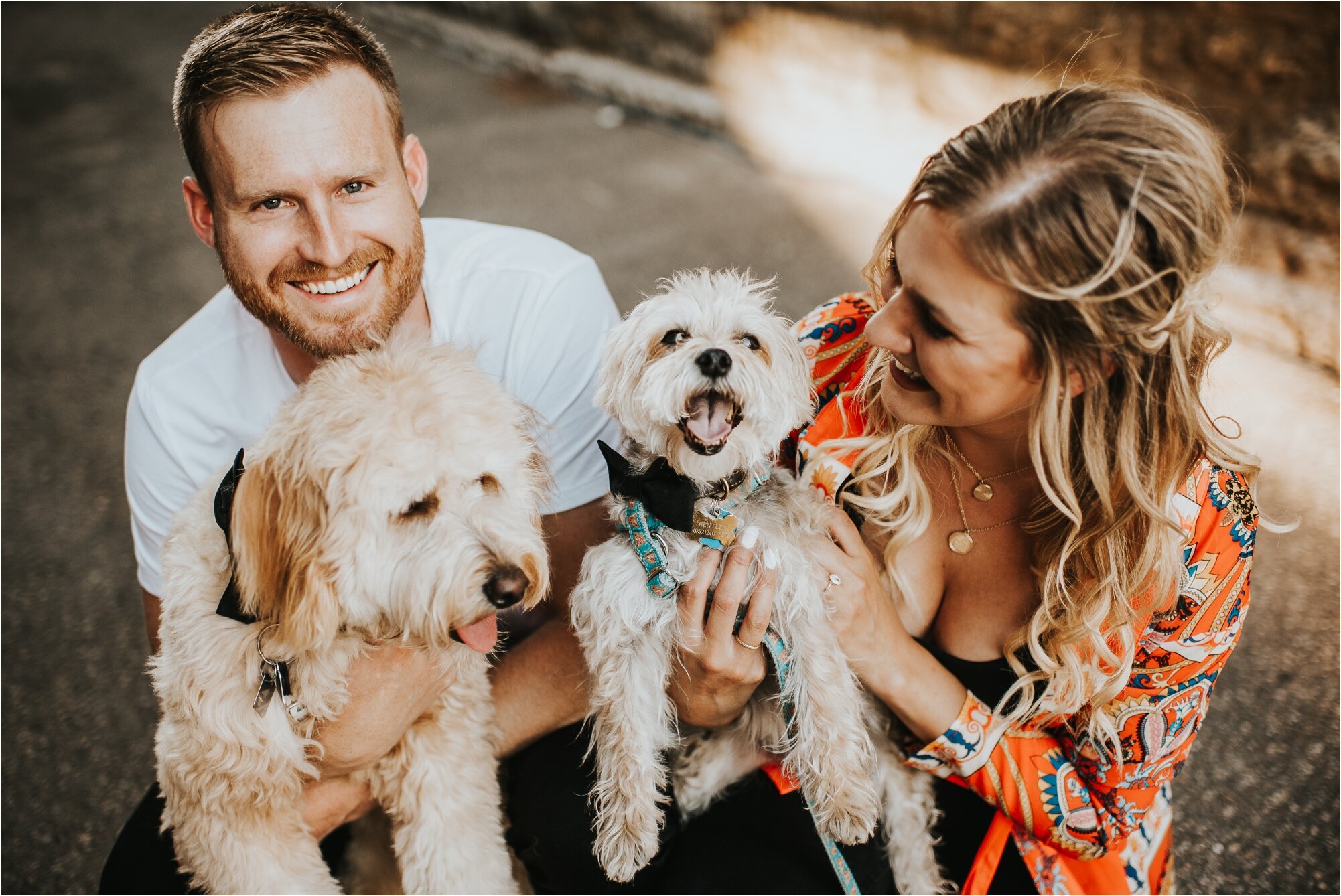 north loop minneapolis engagement session puppies dogs couple photographer engaged wedding minnesota photos 
