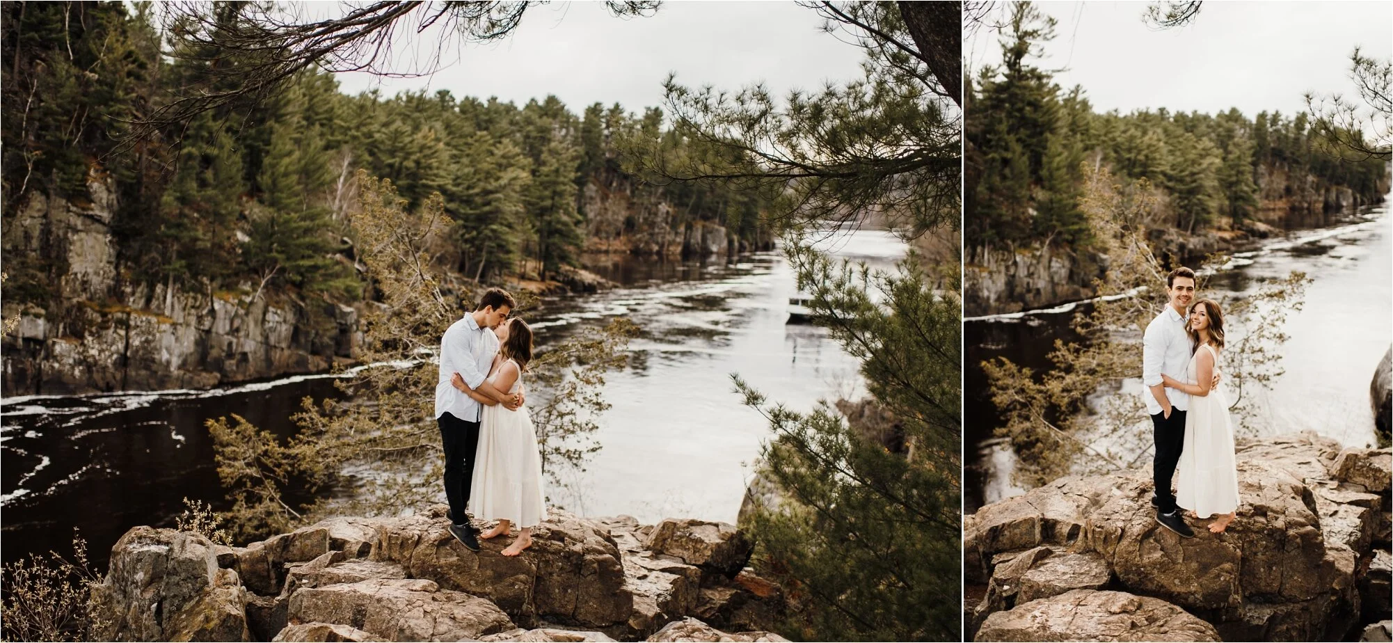Taylors Falls Minnesota Engagement Session Emma and Jordan — Ali