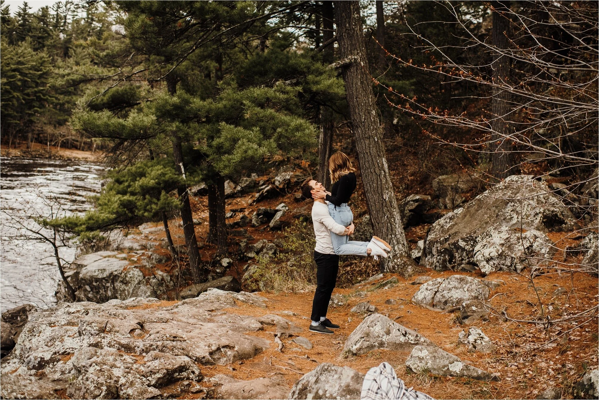 Taylors Falls Minnesota Engagement Session Emma and Jordan — Ali