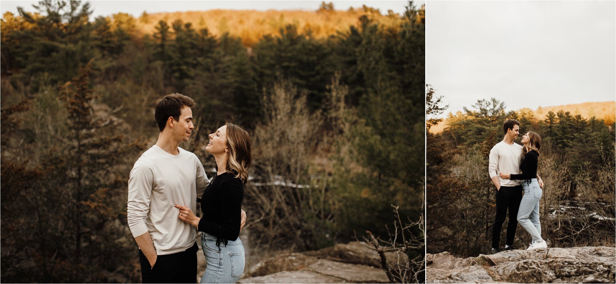 Taylors Falls Minnesota Engagement Session Emma and Jordan — Ali