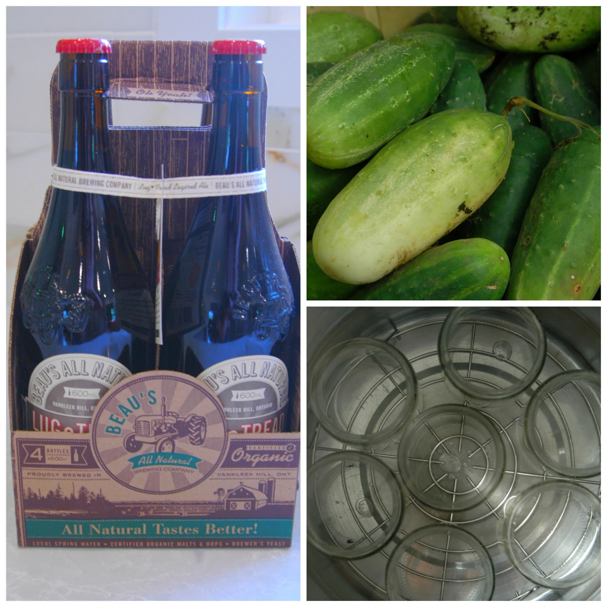beaus beer honey pickles