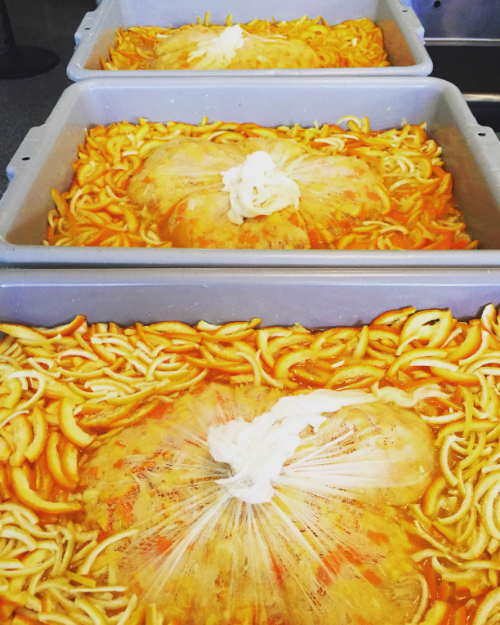 marmalade soaking peels