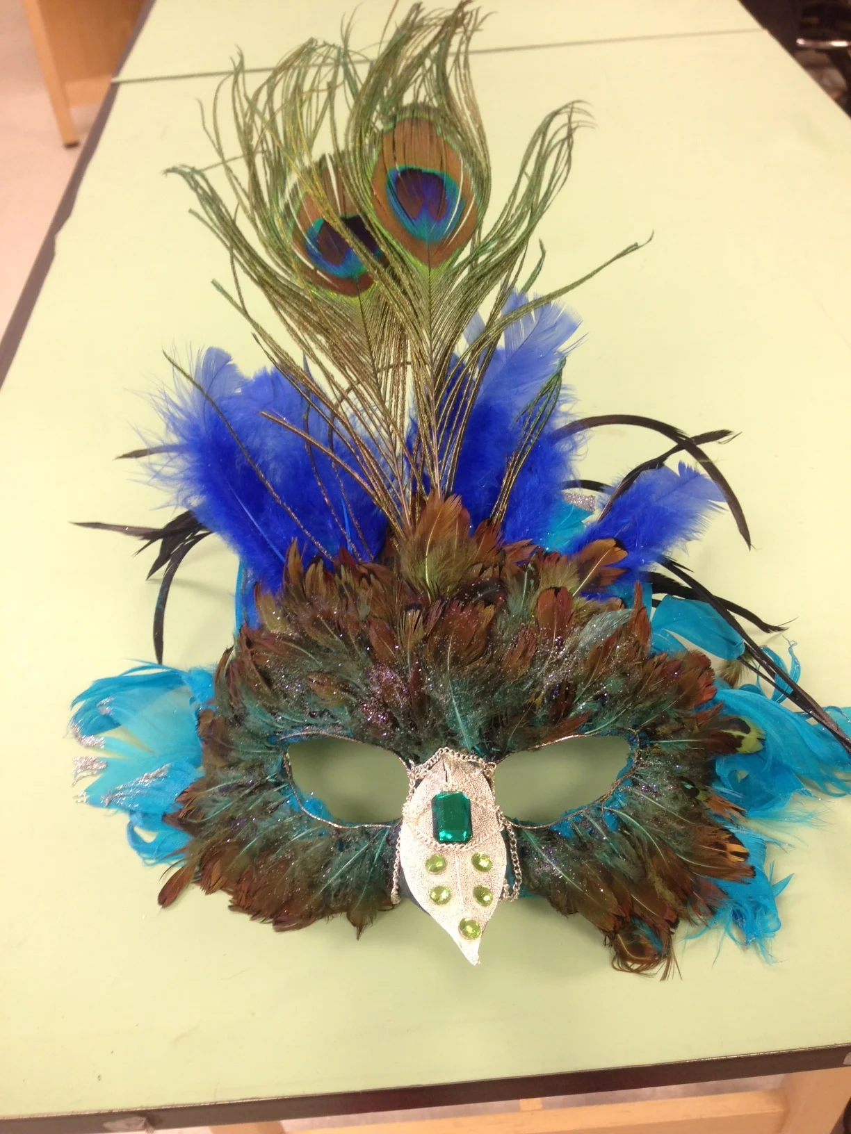  A Mask I made for a Props Design Class.