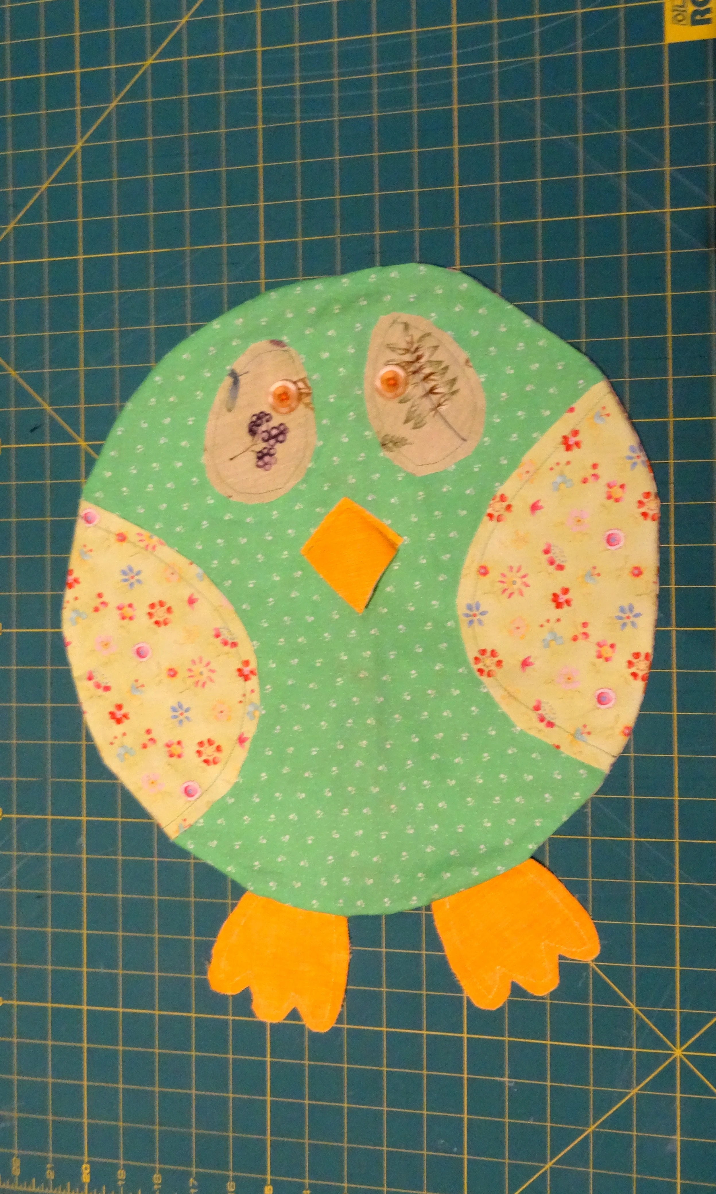  An Owl Pajama Holder I constructed. 