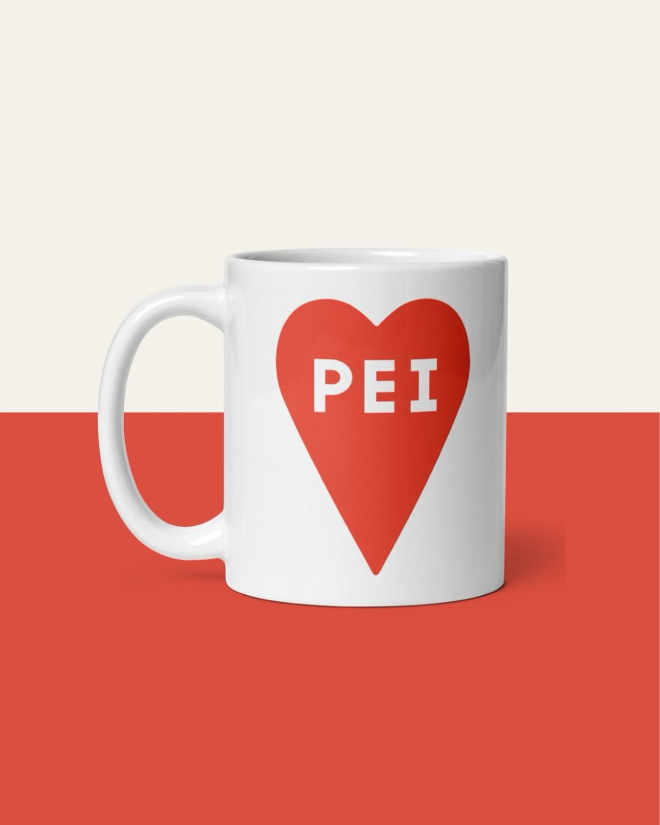 The PEI heart is now on a mug! Ceramic. Printed in Canada. Holds 11 oz of whatever floats yer boat: coffee, gin, misty-eyed memories.

Available now, only in our online shop. ❤️

#PEI #PrinceEdwardIsland #EastCoast #maritimes