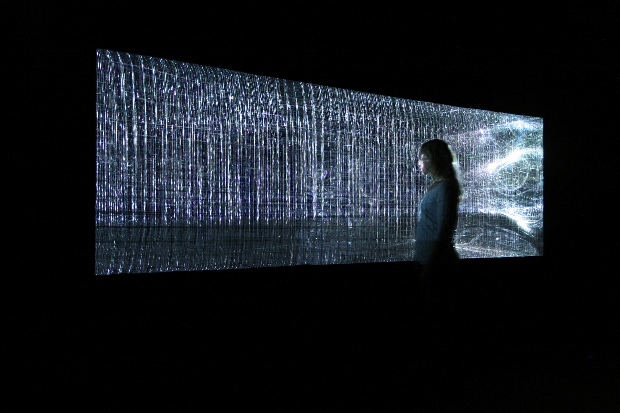 Illusion exhibition on CBS news