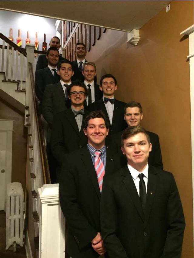 DKE pledge class of Fall 2015