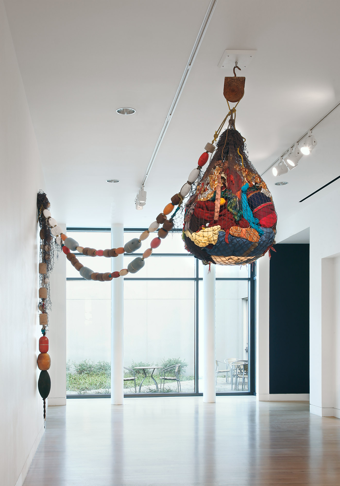 impossible monument (flotsam) installation overview mixed media 12'x16'x8' 2015